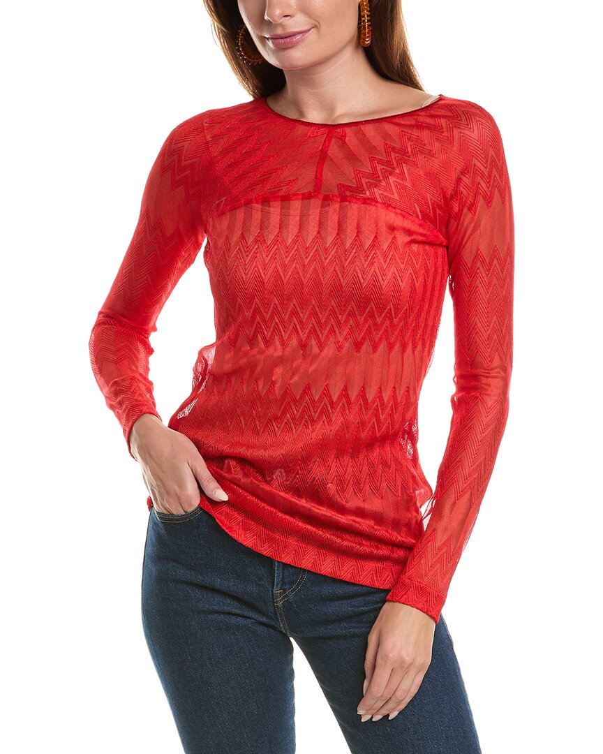 

M Миссони Топ Missoni, красный