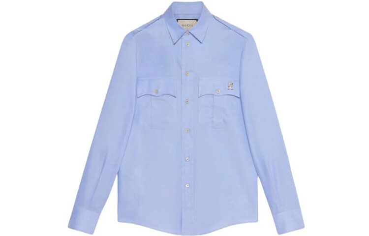 

Мужская рубашка Gucci, синий