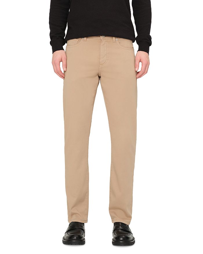 

Russell Slim Straight Fit Ultimate Knit Jeans in Sand Stone – Джинсы Russell прямого кроя Slim с технологией Ultimate Knit, цвет Sand Stone DL1961, коричневый/бежевый