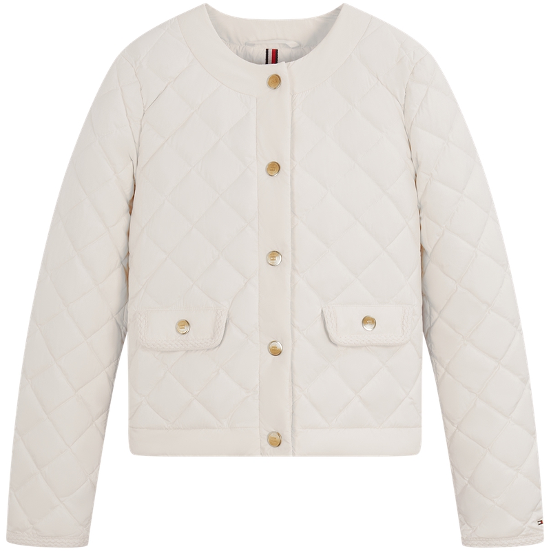

Tommy Hilfiger Женская пуховая куртка, White YA8