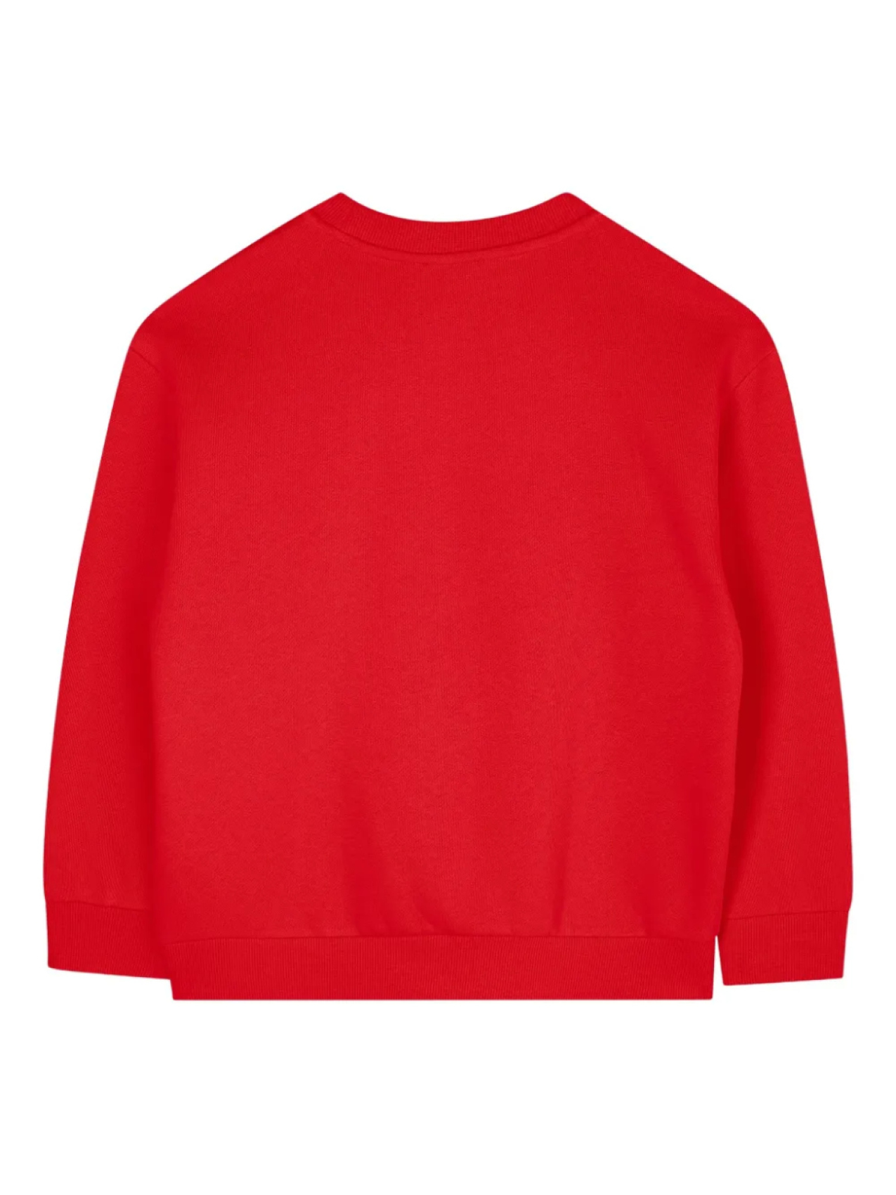 Kenzo Kids толстовка с вышивкой, красный — фото 2