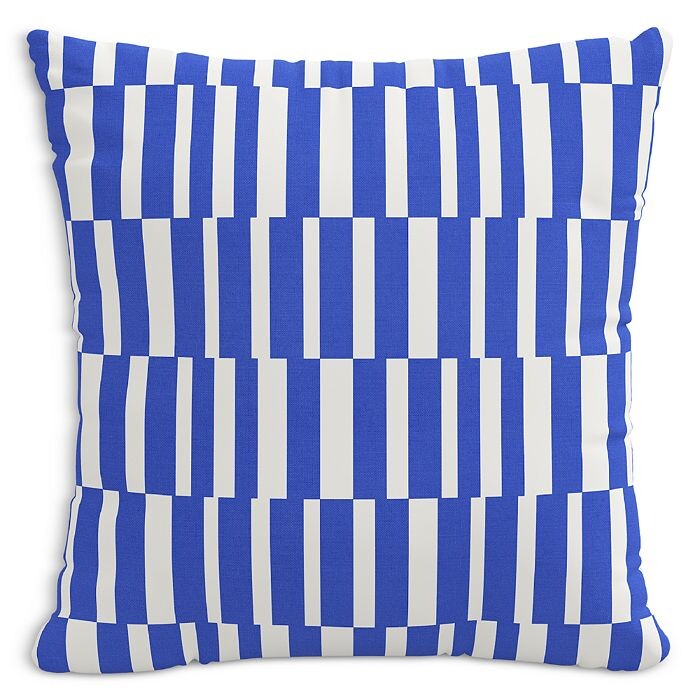 

Пуховая подушка Sparrow & Wren в полоску Jump Stripe, 20 x 20 дюймов, синий