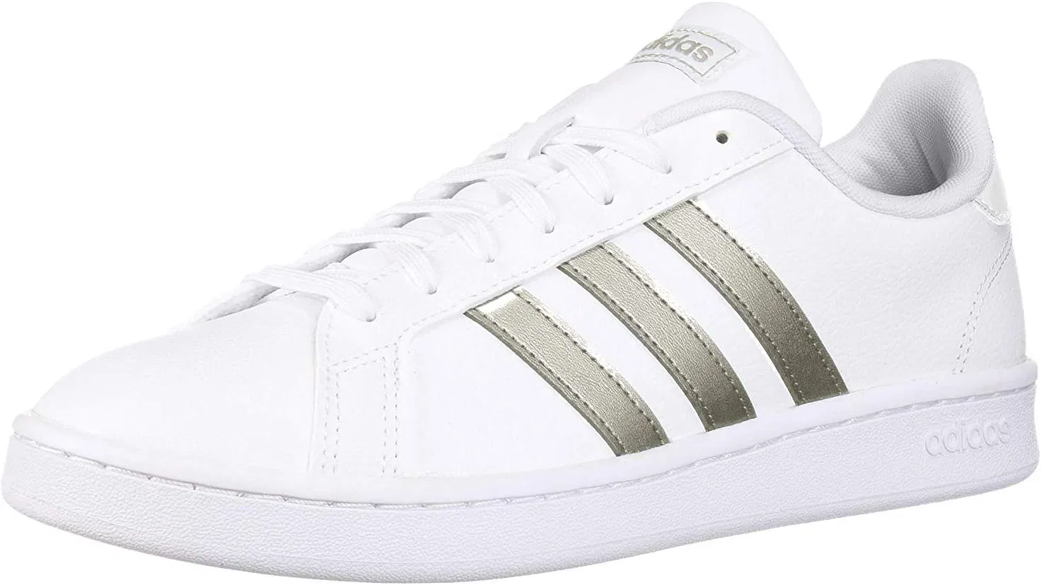 Кроссовки теннисные adidas, цвет White/Platinum Metallic/White
