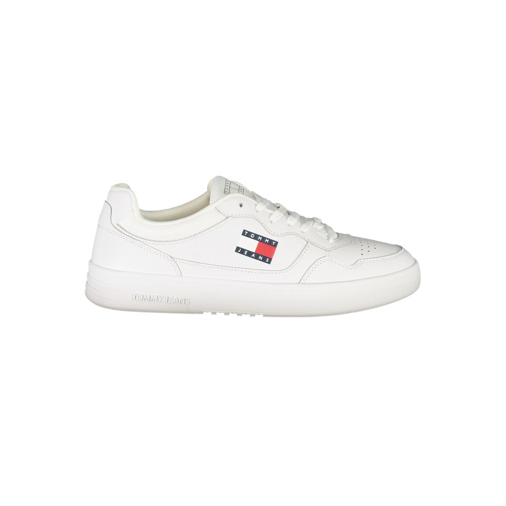 

Белые кожаные мужские кроссовки Tommy Hilfiger