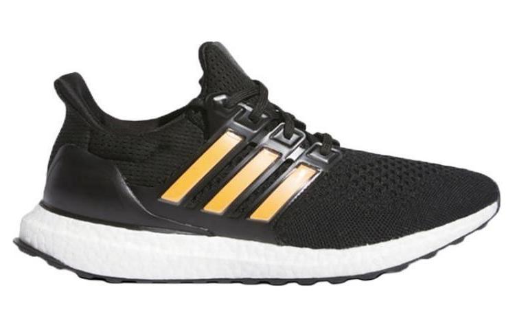 Adidas Ультра Буст 1.0 Адиколор Чёрный Командный Колледж Золото Белое Облако Чёрный Оранжевый, цвет Black Orange — фото 3