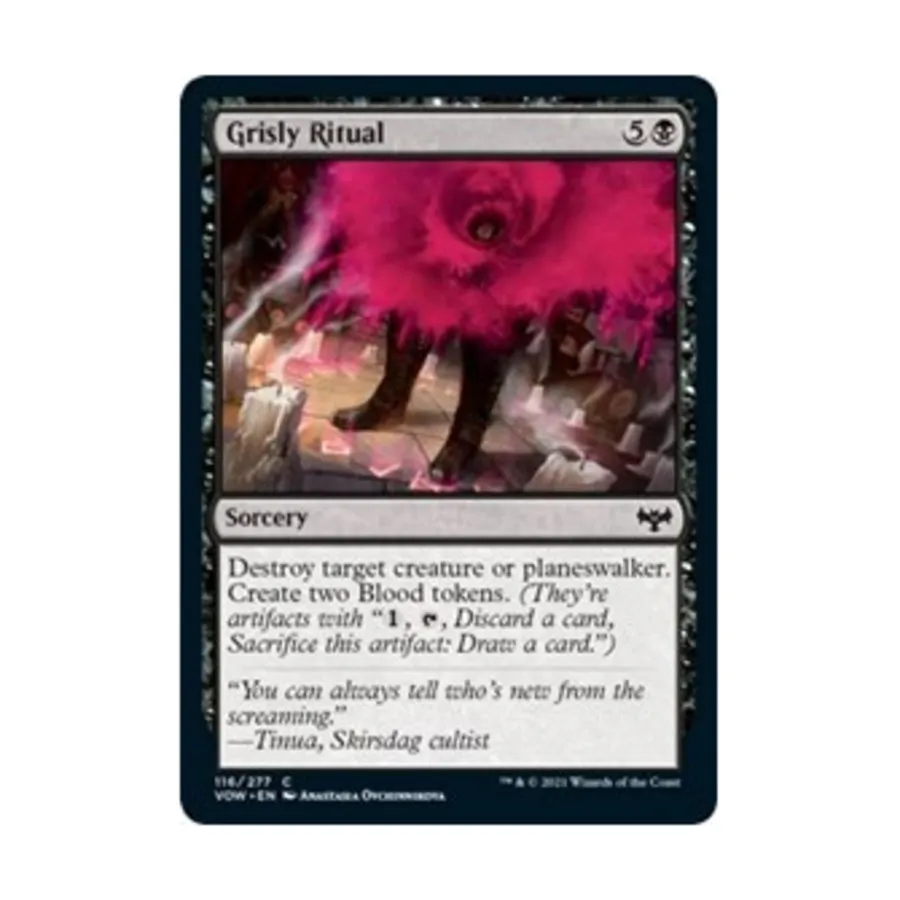 

CCG Жуткий ритуал (клавиша C), MTG - Innistrad: Crimson Vow