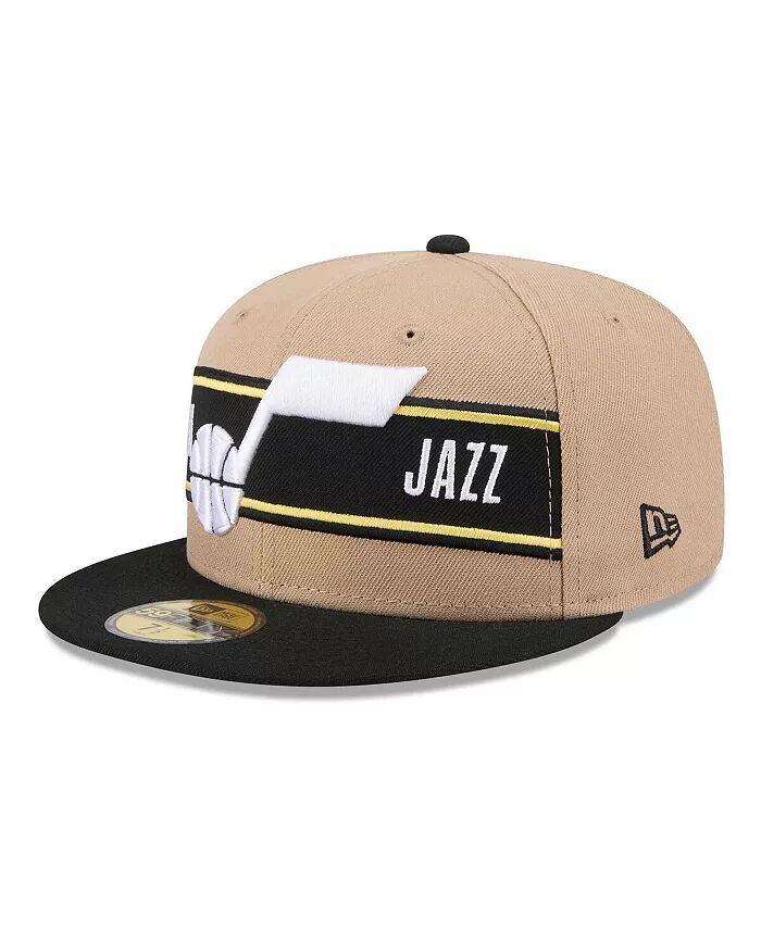 

Мужская кепка цвета загара/черного цвета Utah Jazz 2024 NBA Draft 59FIFTY New Era