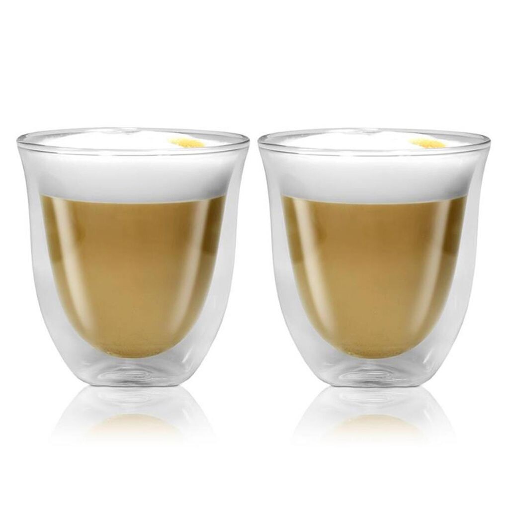 

DeLonghi Cappuccino 2 термостакан с двойными стенками De'Longhi, прозрачный