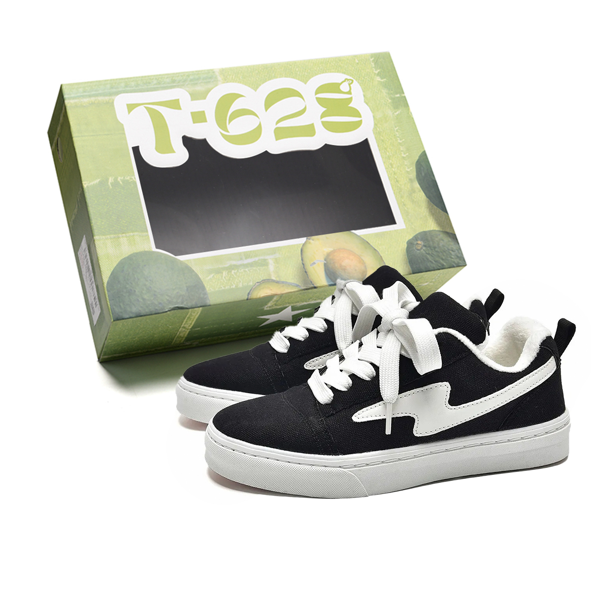 

Скользоустойчивые, износостойкие, легкие, дышащие низкие скейтерские кроссовки унисекс T628, черный[Thickened and Fleece-Lined Thermal]