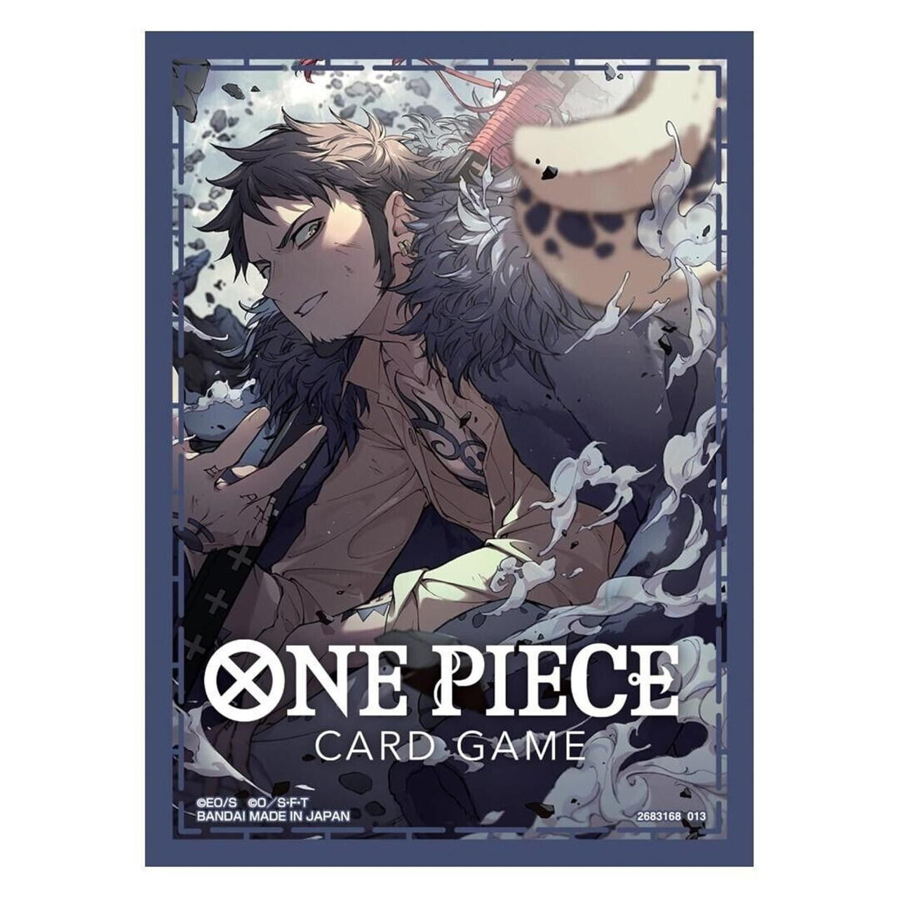 

Аксессуары One Piece TCG: Official Card Sleeves V6 - Trafalgar Law (70ct)