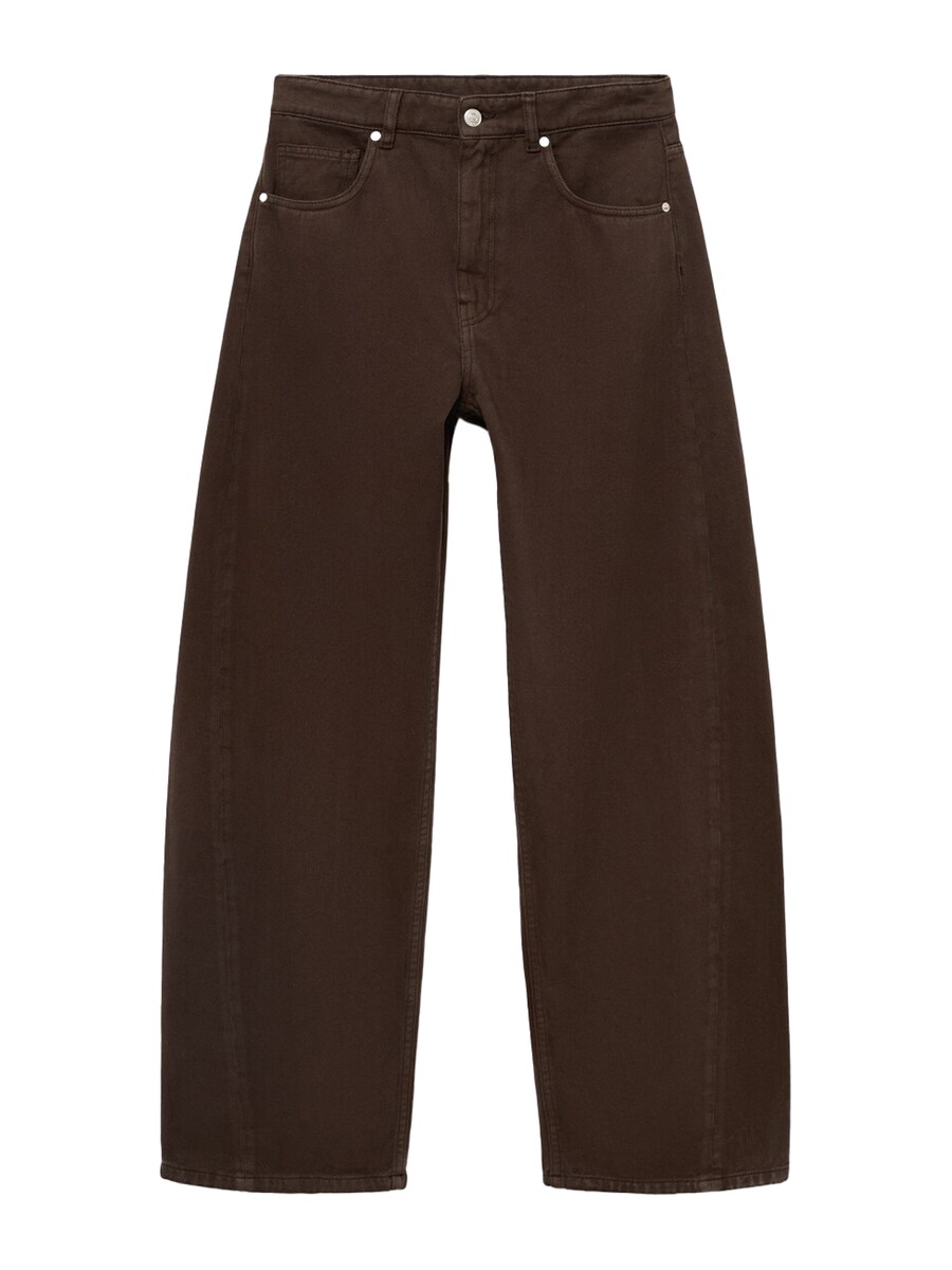 

Джинсы с широкими штанинами MANGO Charlot, Chocolate