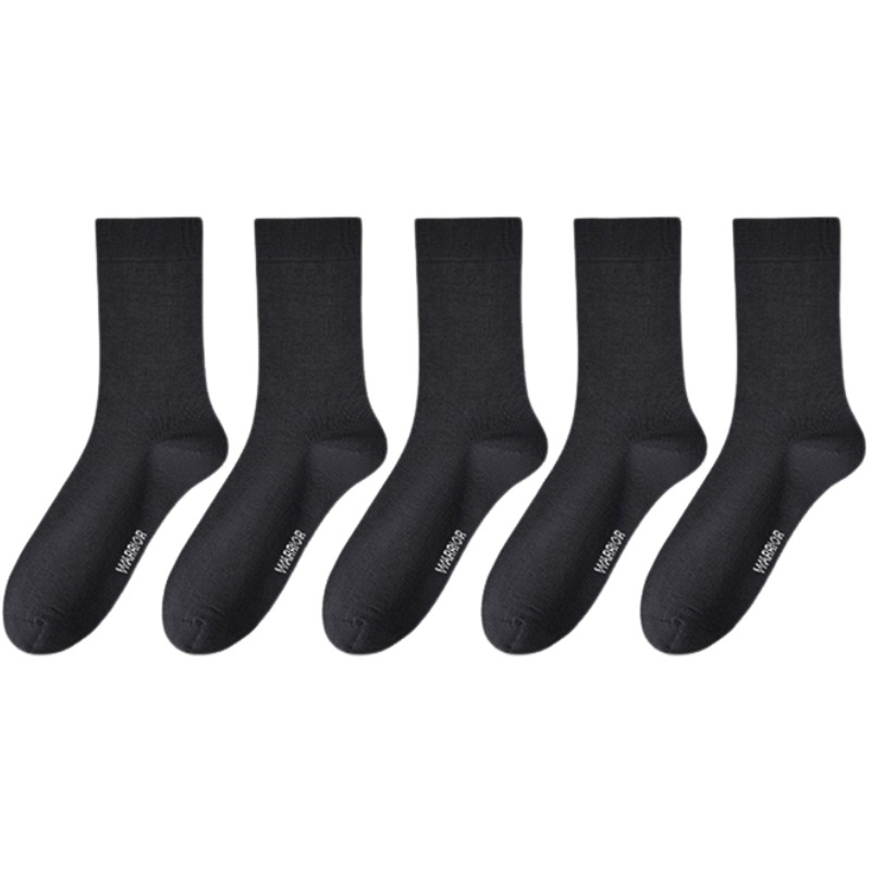 

Унисекс носки Mid Calf WARRIOR, 5 pack = черный *5