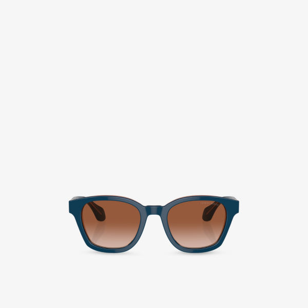

Ar8207 солнцезащитные очки Phantos-Frame из ацетата Giorgio Armani, синий