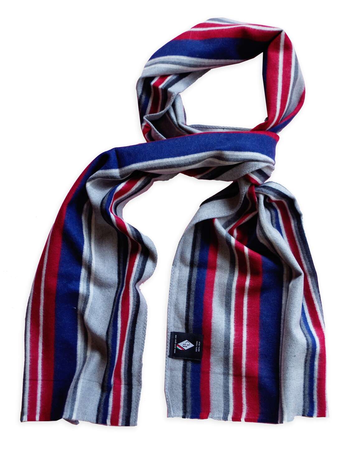 

Posh Gear Шарф 'Lineeseta' в темно-синем цвете