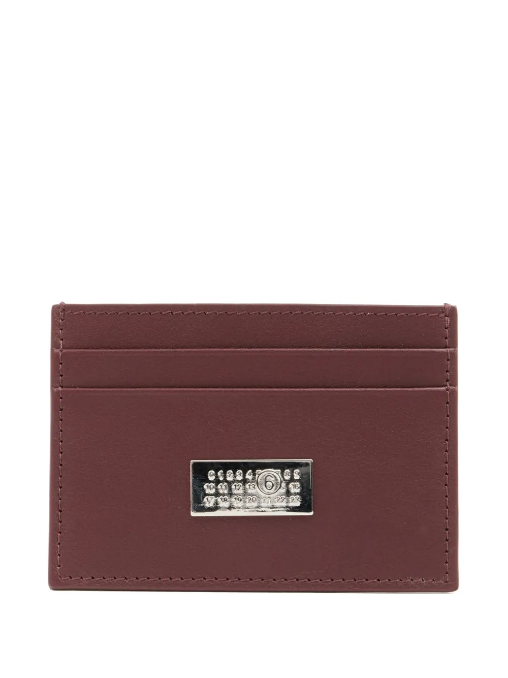 

Картхолдер с логотипом MM6 Maison Margiela, красный