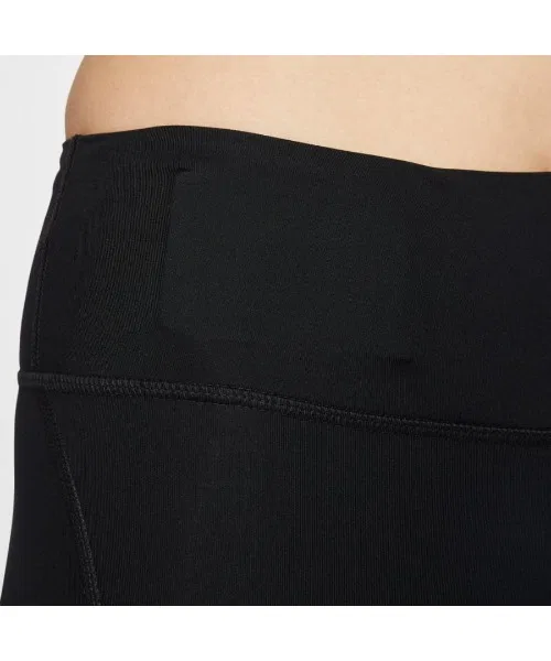 Леггинсы NIKE Dri-FIT Fast 7/8, красные — фото 4