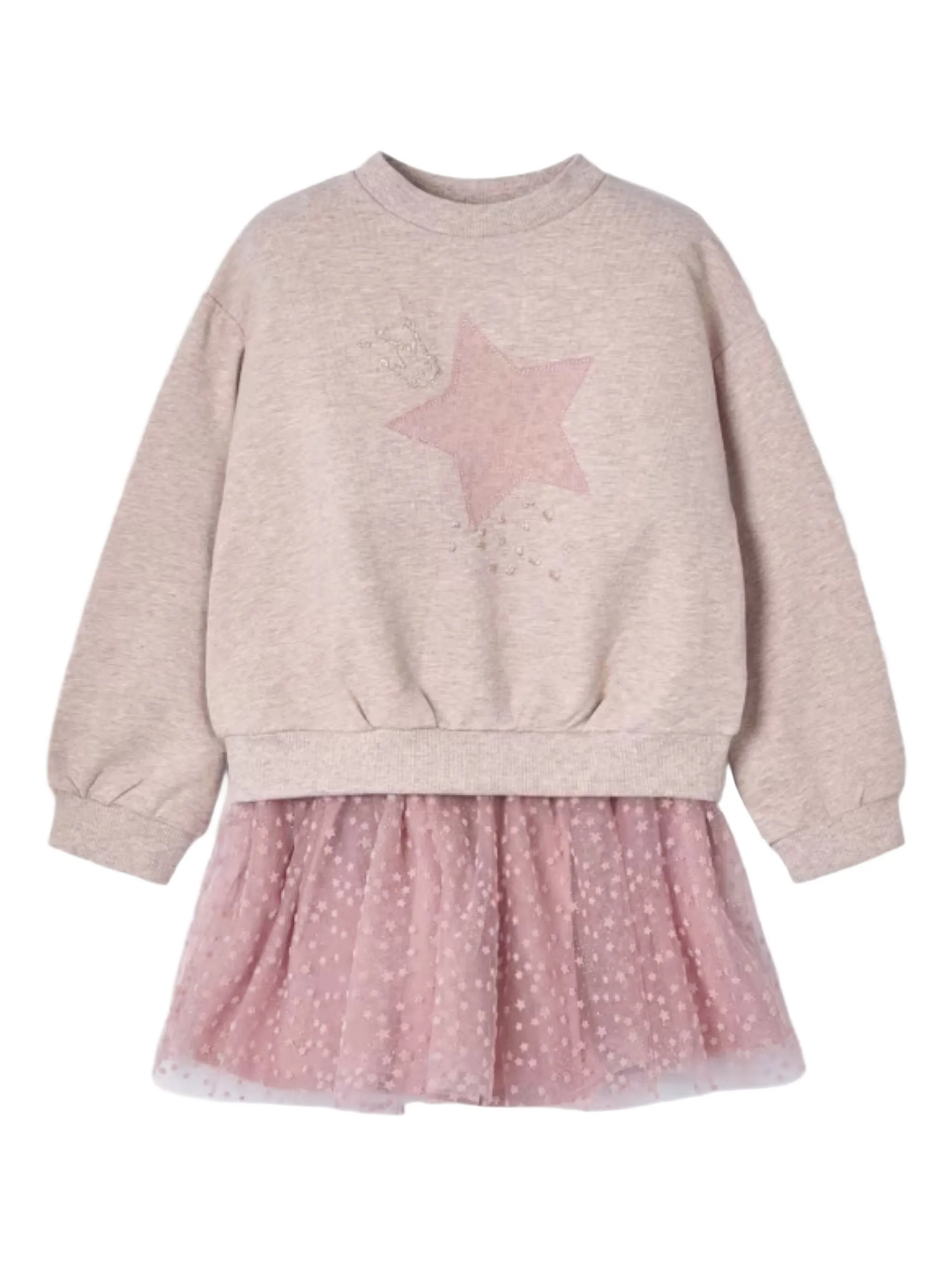 

Комплект из топа и юбки Mayoral, розовый