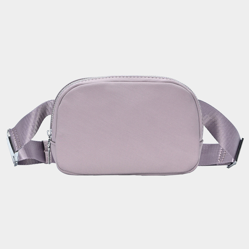 

Сумка через плечо из цельного нейлона FASHNZFAB, фиолетовый