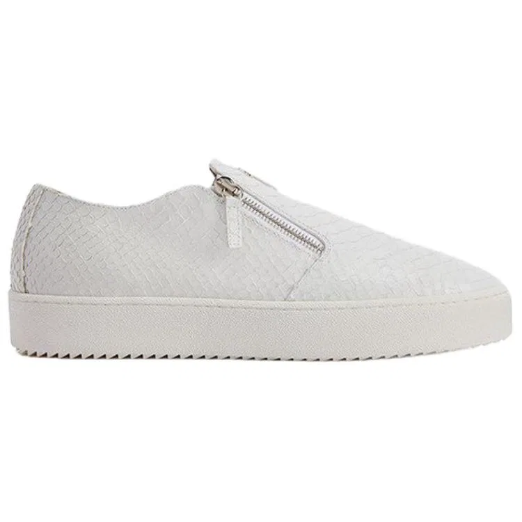 Giuseppe Zanotti/GZ Casual Leather Shoes Men's White — фото 3