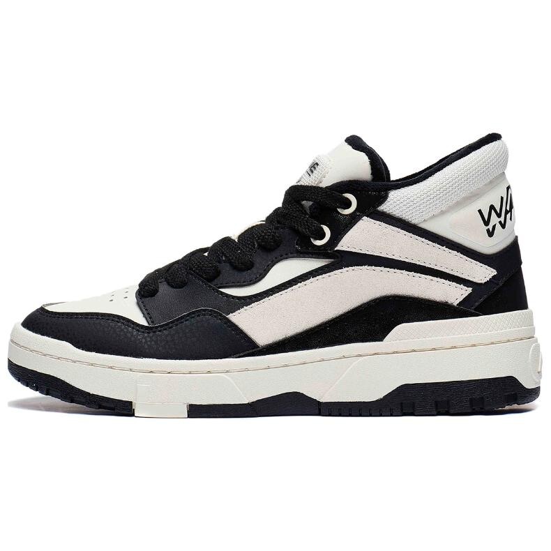 

Кроссовки LINING Wave Skateboarding Shoes Women's High-top, черный