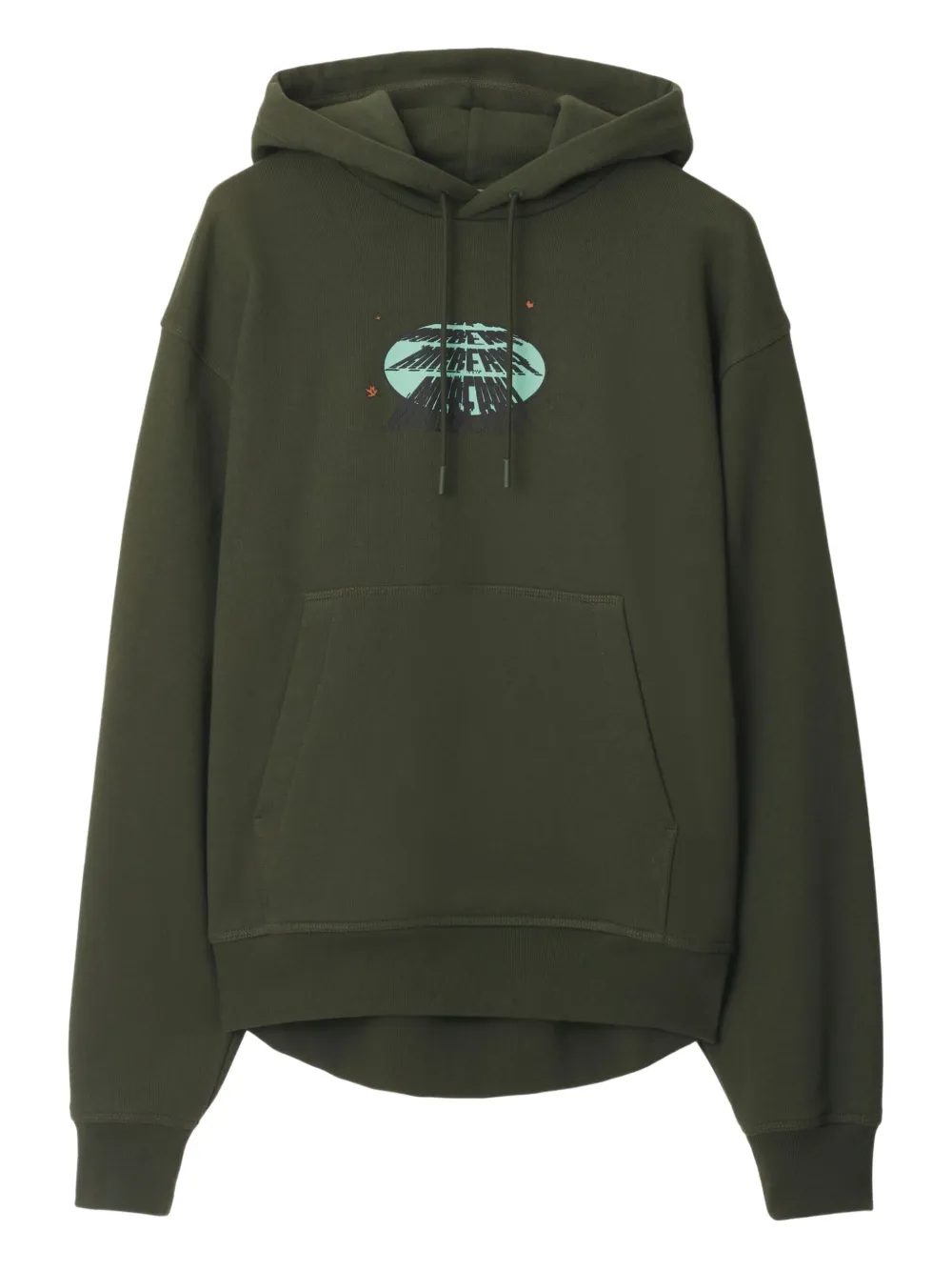 

Худи Car BURBERRY, зеленый