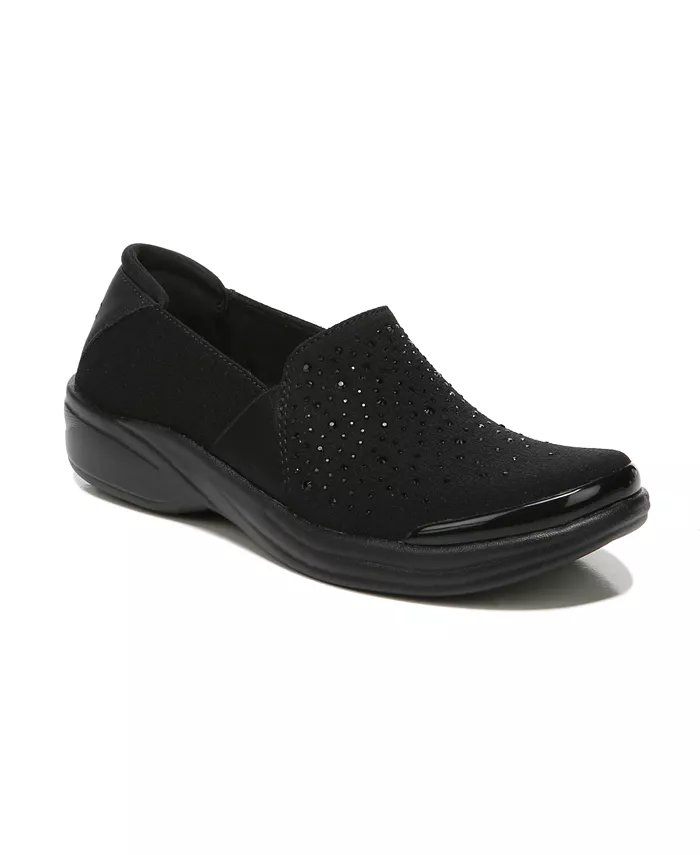 Женские слипоны Poppyseed с круглым носком, пригодные для стирки LifeStride, черный