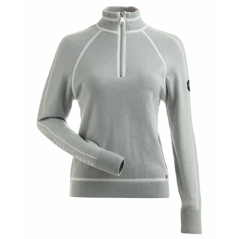 

Свитер Nils Juniper Metallic (женский), Silver/White