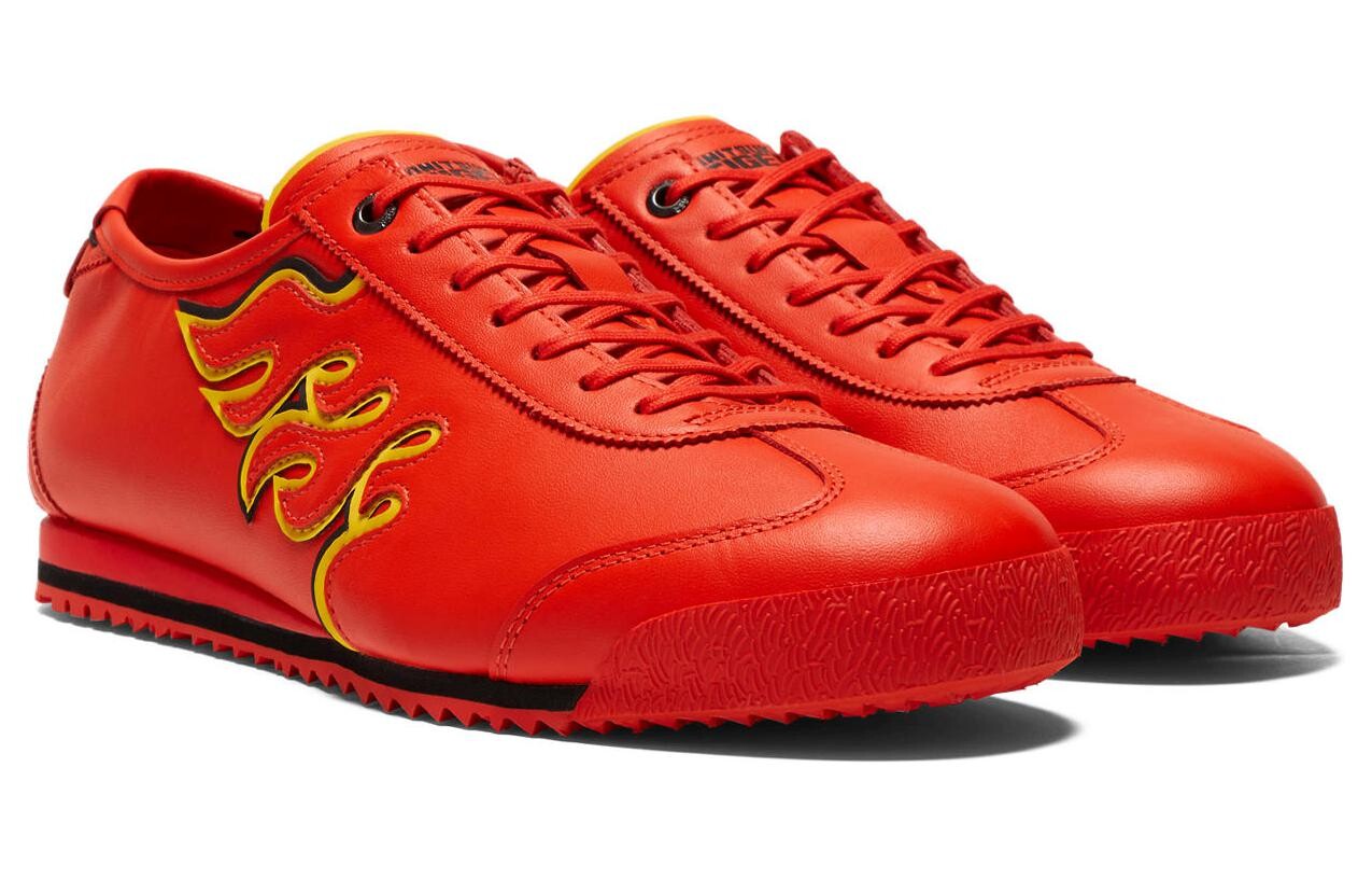 Кроссовки Onitsuka Tiger MEXICO 66 Lifestyle Shoes Unisex Low-top Red, красный — фото 4