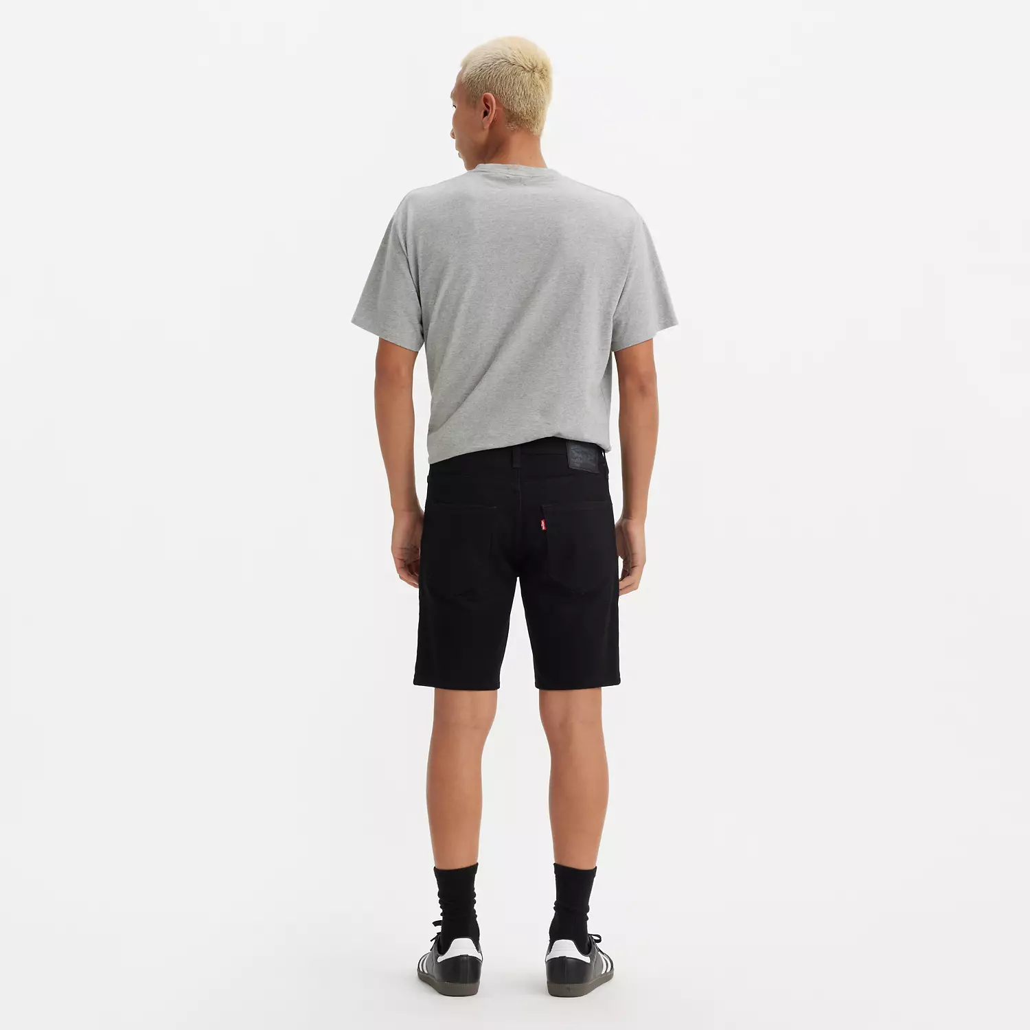 412 Узкие мужские шорты 9 дюймов Levi's, цвет Steel Black - Black — фото 3