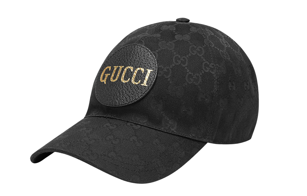 

Gg Canvas Baseball Hat GUCCI, черный