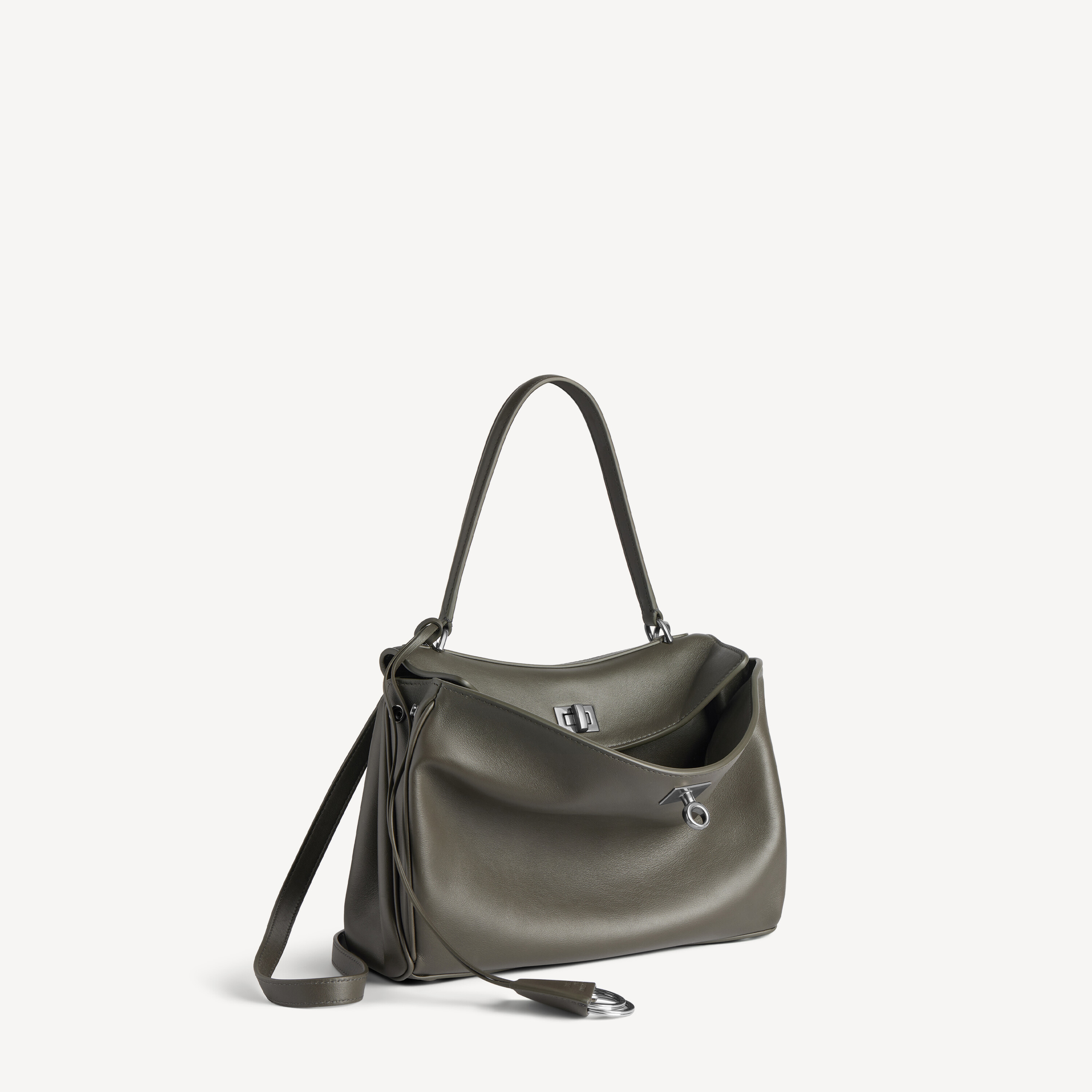 Женская сумка rodeo small в цвете хаки BALENCIAGA, хаки — фото 2