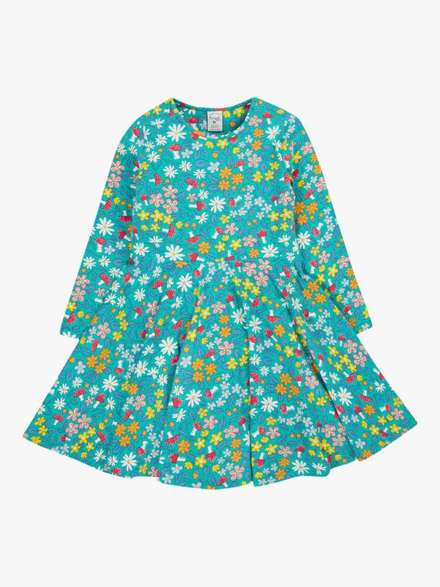 

Детское платье Sofia Skater из хлопковой смеси Frugi