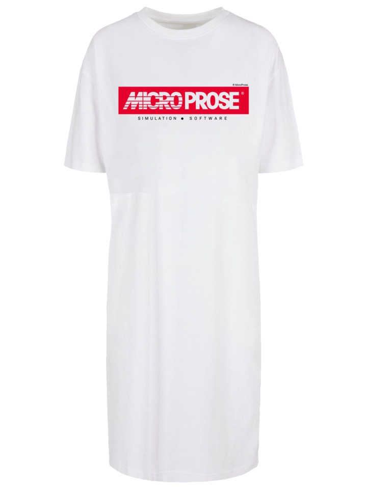 

Короткое платье F4NT4STIC Oversized Kleid MicroProse, белый