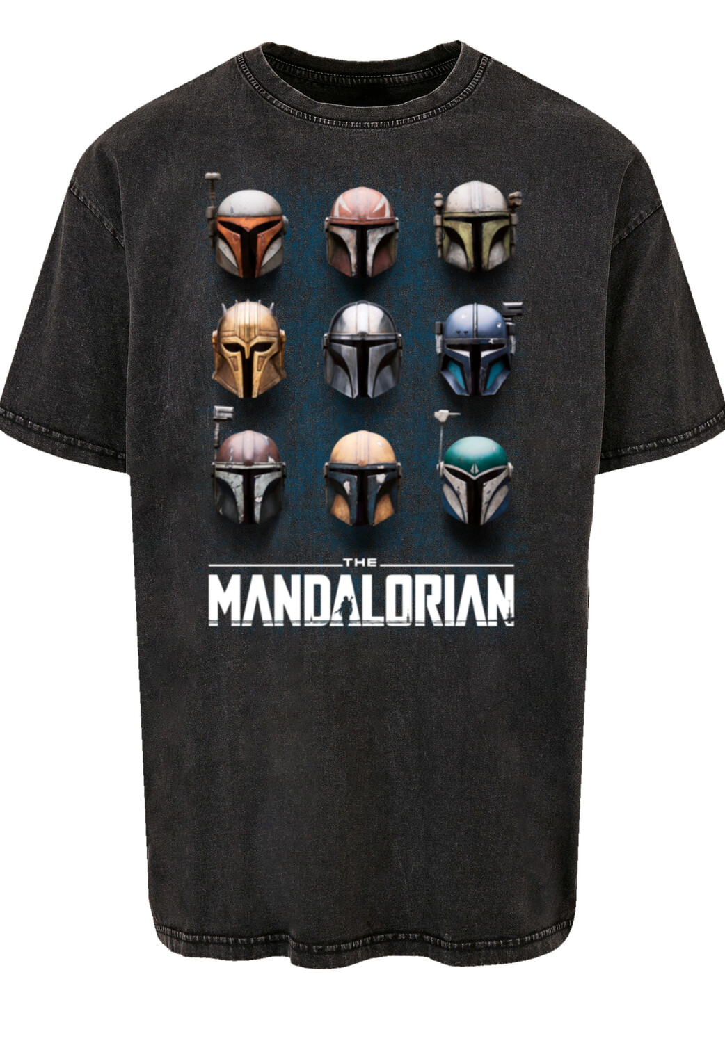 

Футболка F4NT4STIC Star Wars The Mandalorian Helmets, черный