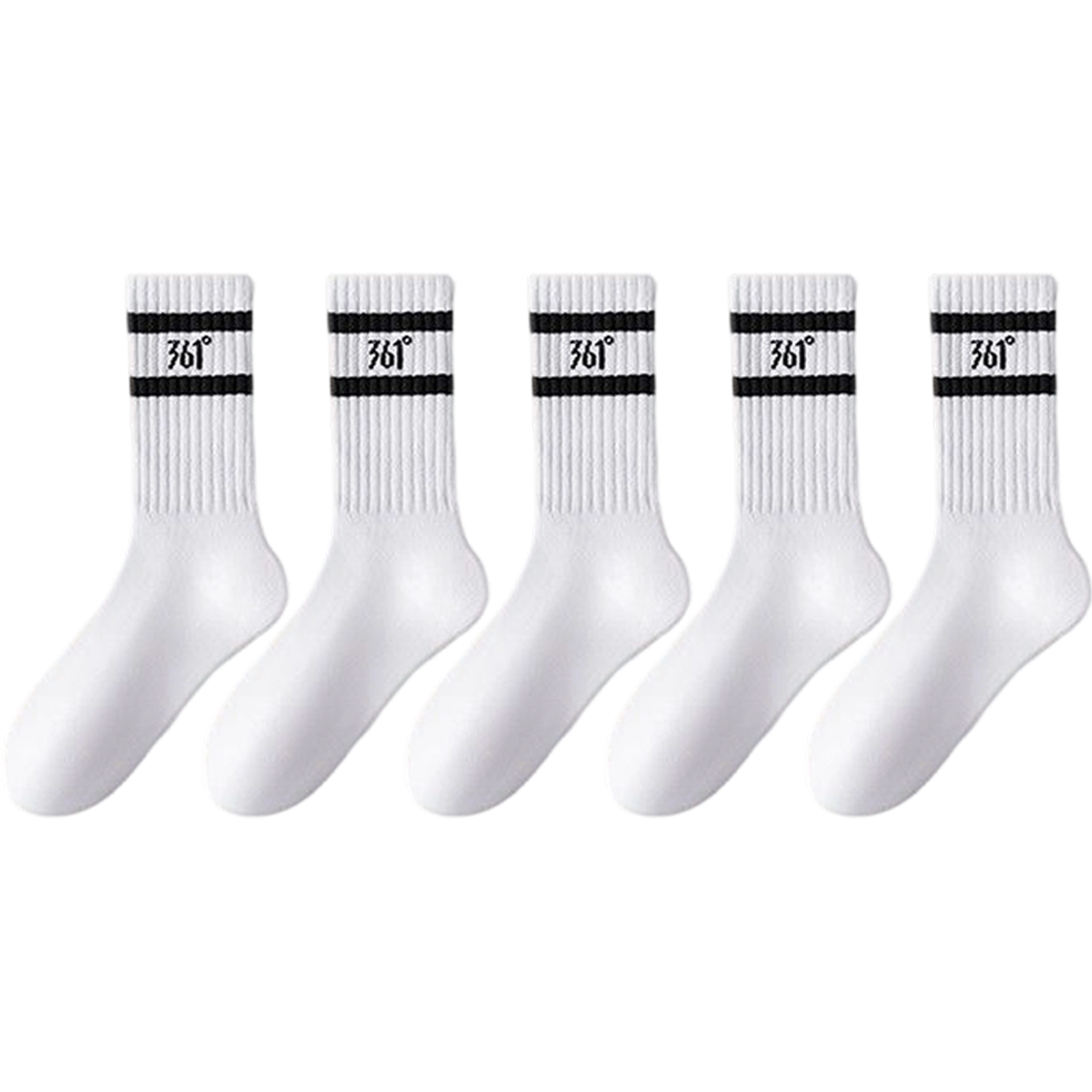 

Набор унисекс носков Crew 361°, темно-синий (5 pack)