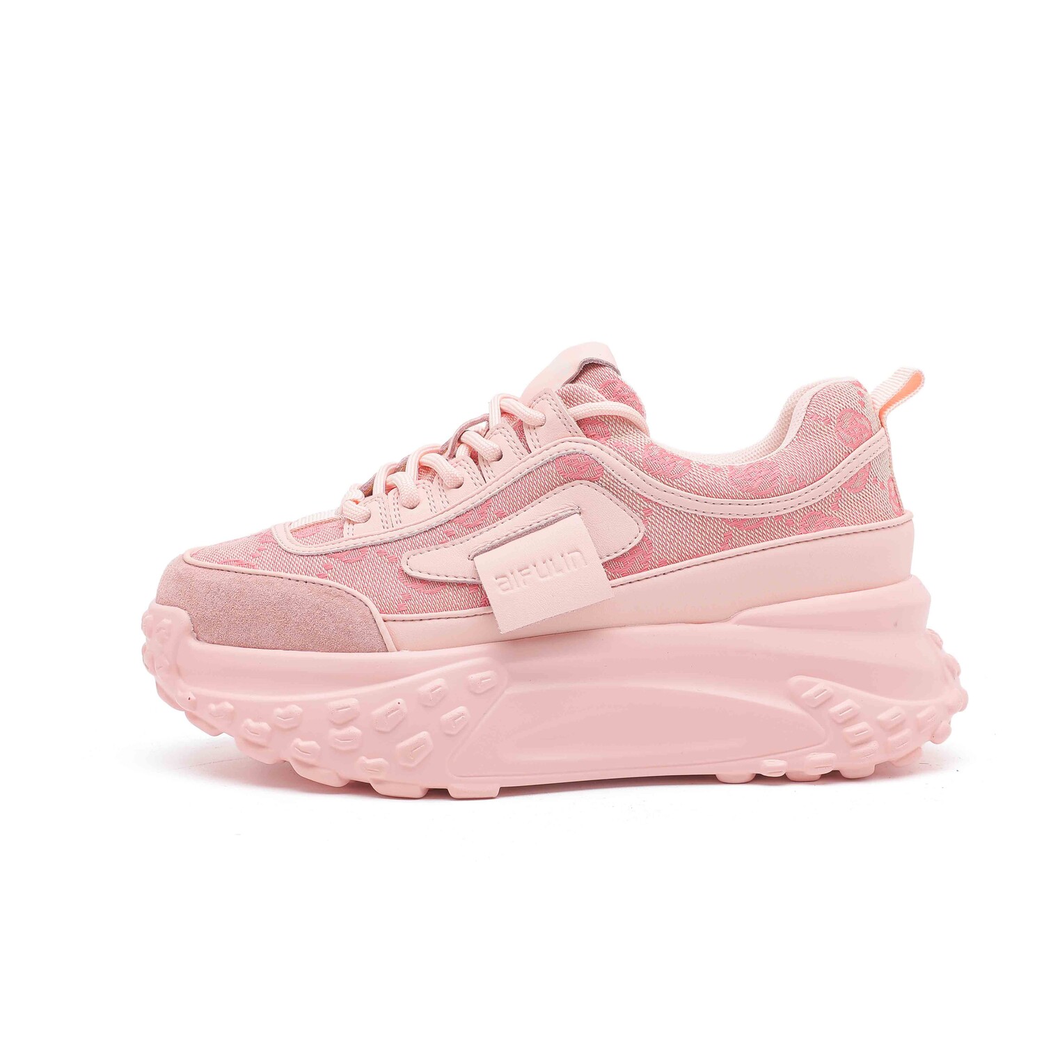 

Кроссовки AIFUlIn Chunky Sneakers Women's Mid-top, коричневый