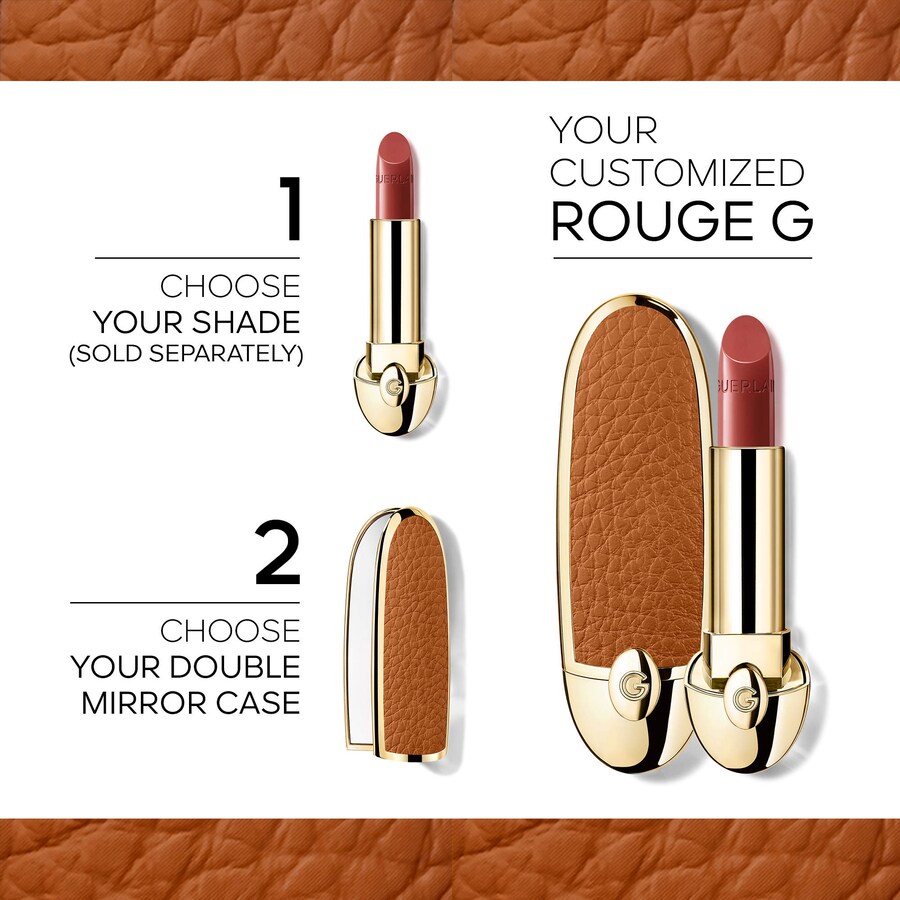 Матовая помада Rouge G с сатиновым и бархатистым эффектом GUERLAIN, Le Camel — фото 2