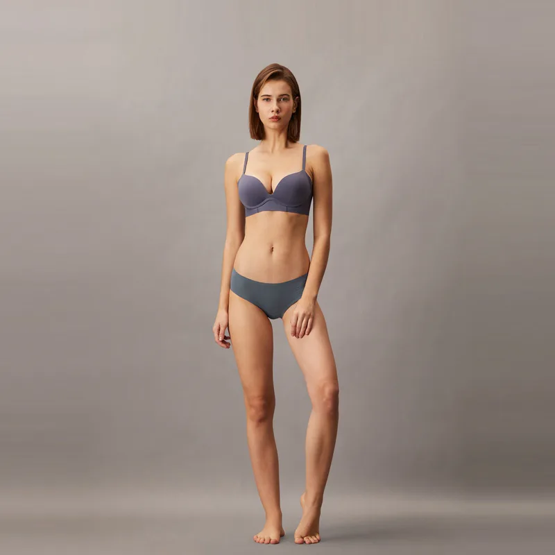 Женские трусы 1 шт Calvin Klein, CKP-Charcoal Gray — фото 4