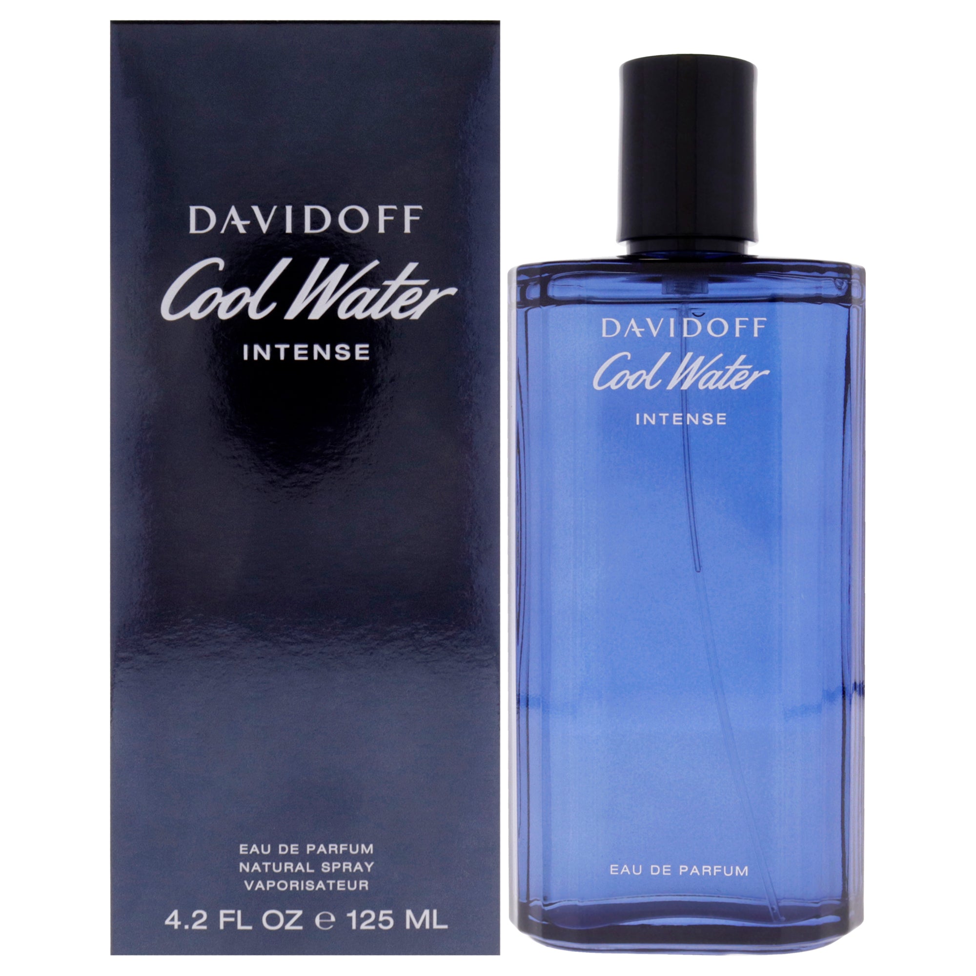 

Парфюмерная вода Cool Water Intense от Davidoff для мужчин - 120 мл (4,2 унции), прозрачный