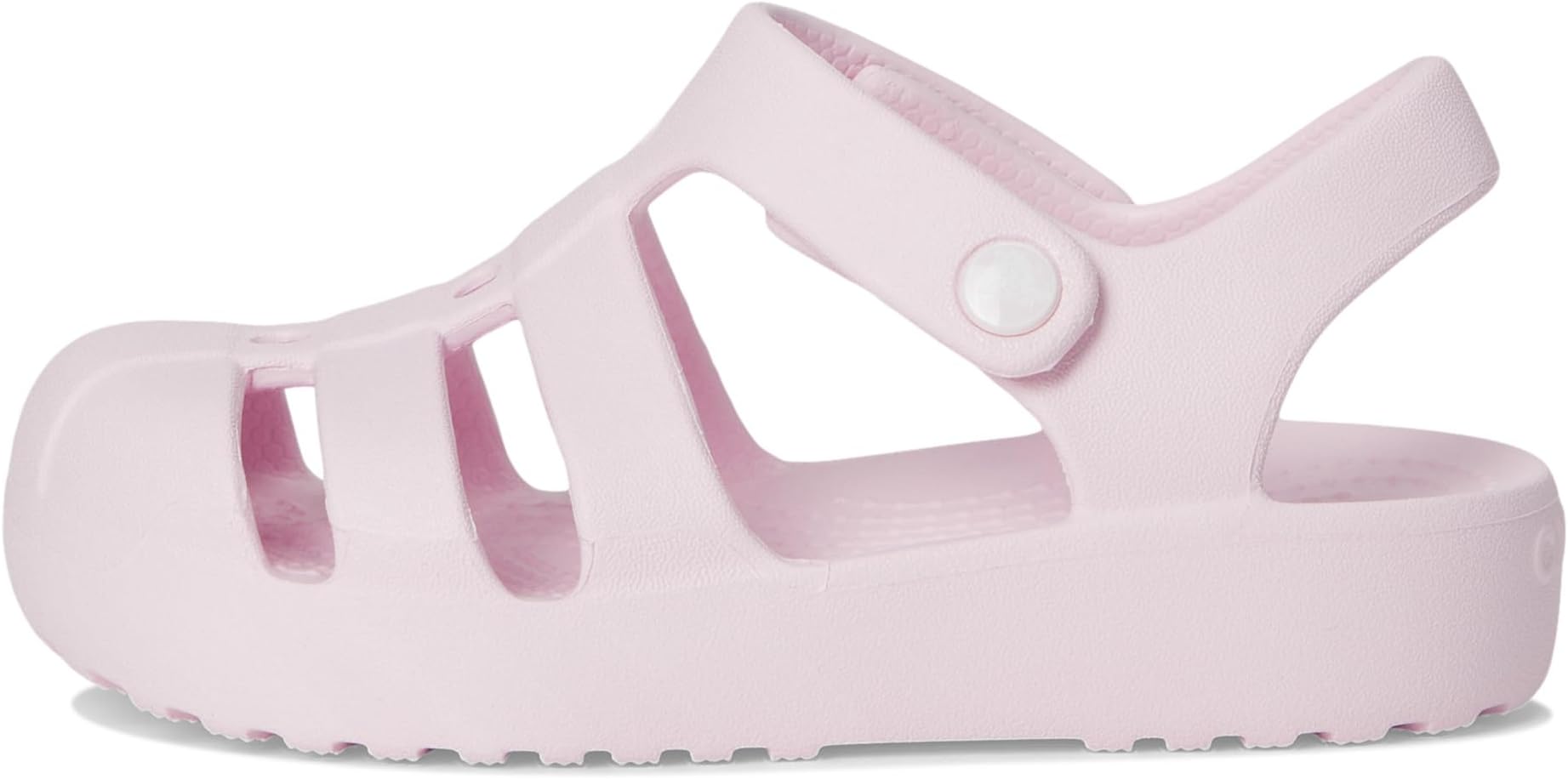 Сандалии Crocs Kids Classic Fisherman Sandals, цвет Pink Milk — фото 4