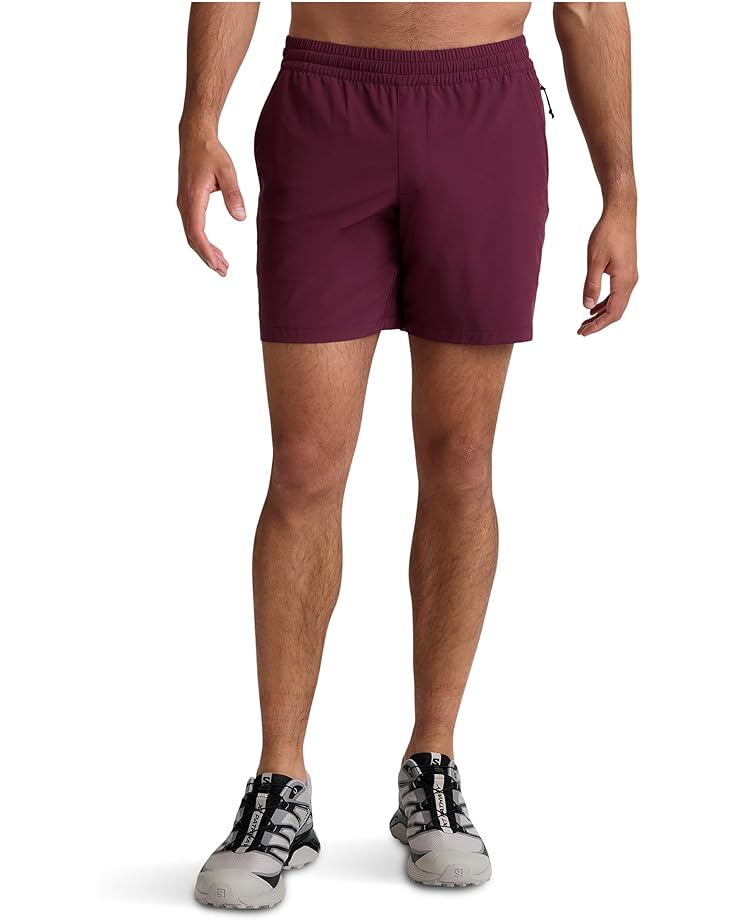 

Мужские шорты Beyond Yoga Long Run 7 Unlined, Deep Maroon