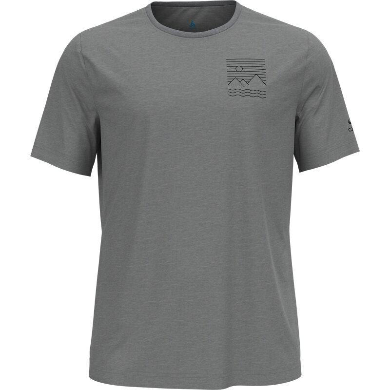 

Футболка с круглым вырезом, размер 3 Odlo, серый