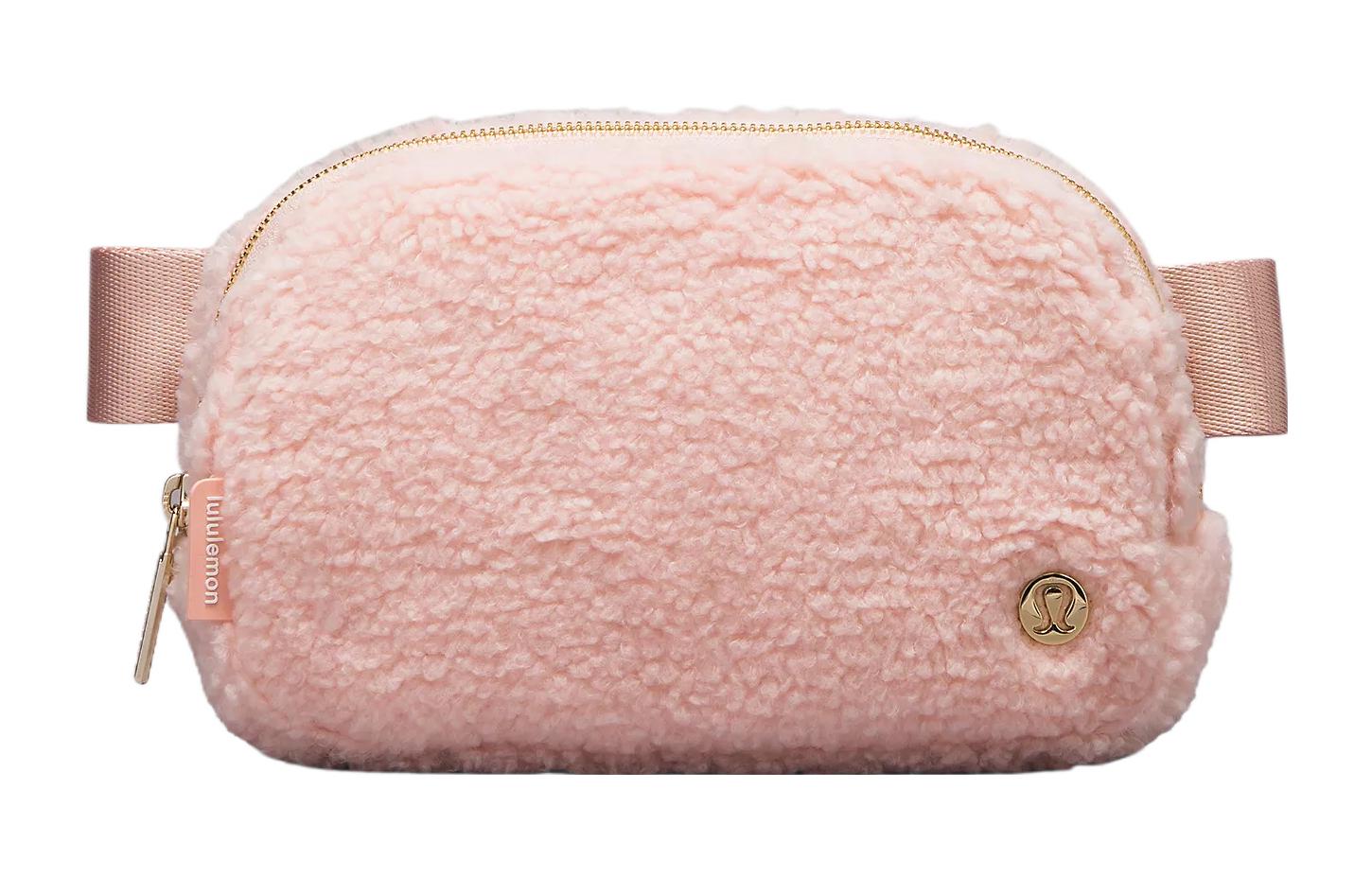 

Lululemon Полиэстеровый поясной рюкзак Regular Women's Pink Mist & Gold