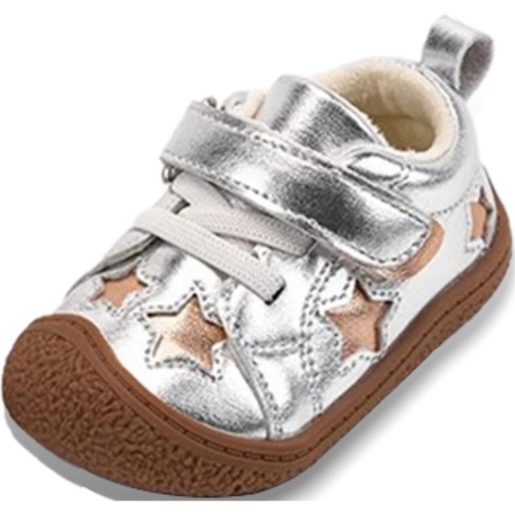 

Детские повседневные туфли Pre-school QINUOSHU, серебряный Winter Fleece-Lined