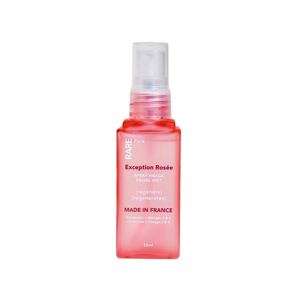 

Спрей для лица exception rosée regenerating facial mist Rare Paris, объем 50 мл.
