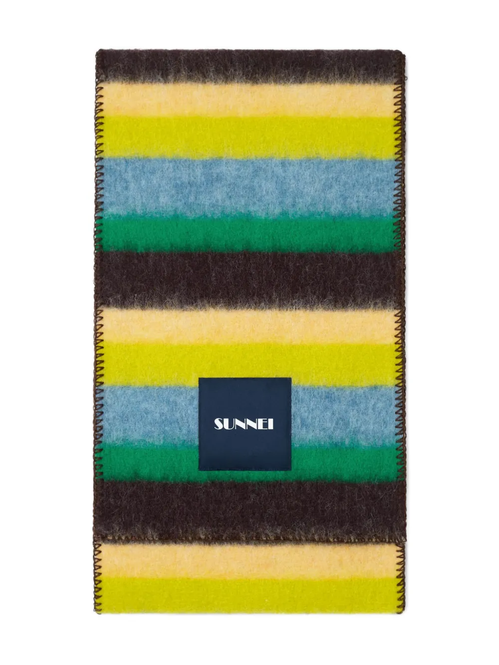 

Шарф в разноцветную полоску Sunnei