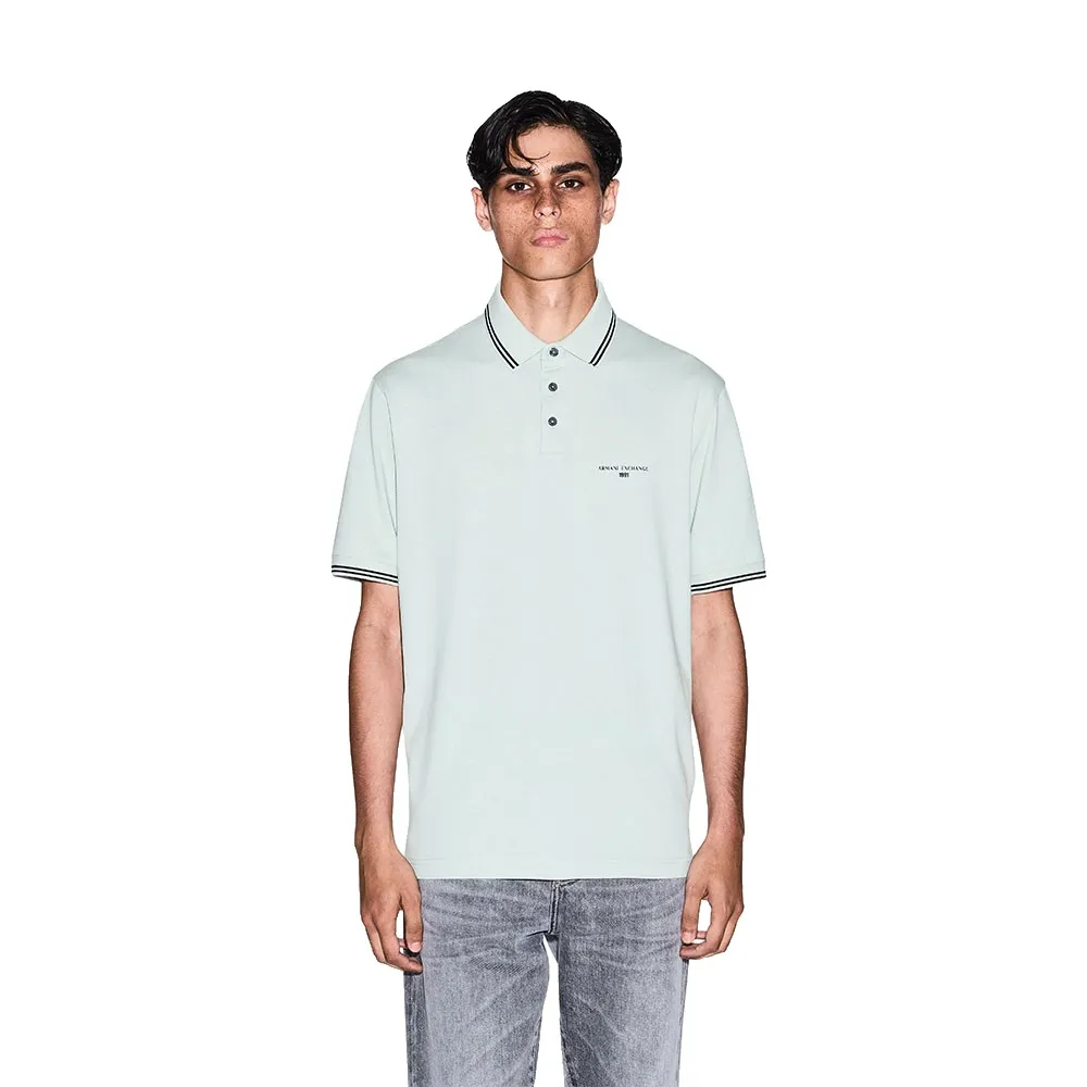 

Поло с коротким рукавом Armani Exchange XM000993_AF10361, синий