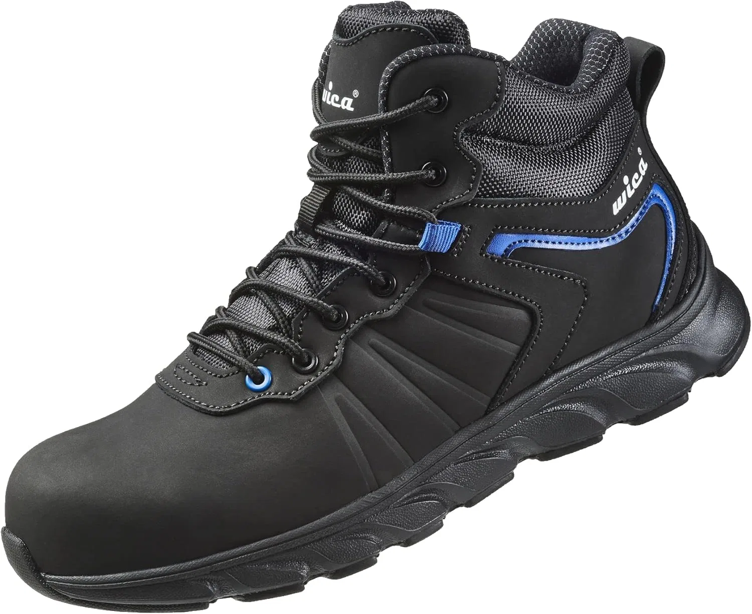 Ботинки WiCa Herren MathiSicherheitsstiefel, Black