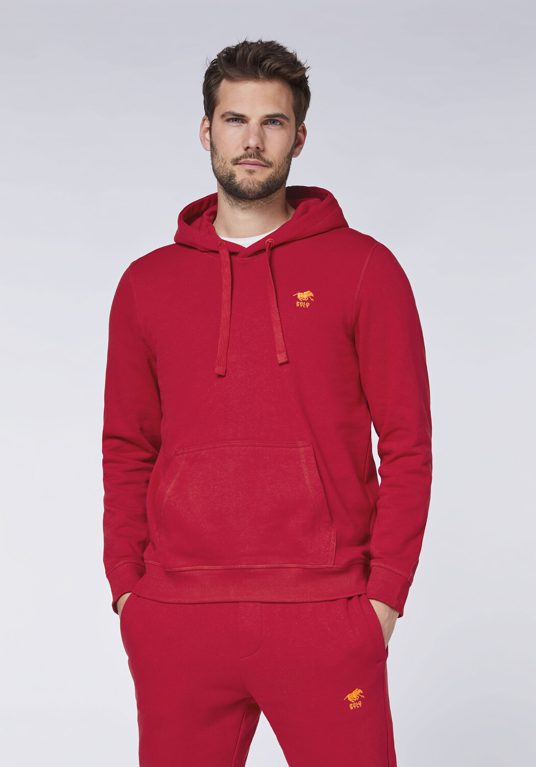 

Толстовка Polo Sylt Hoodie, красный