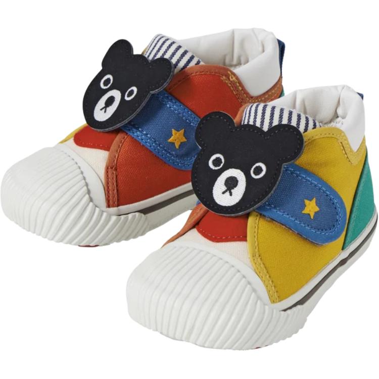 Double_B Low top Toddler Shoes Infant And Toddler MIKI HOUSE, мультиколор-87 — фото 3